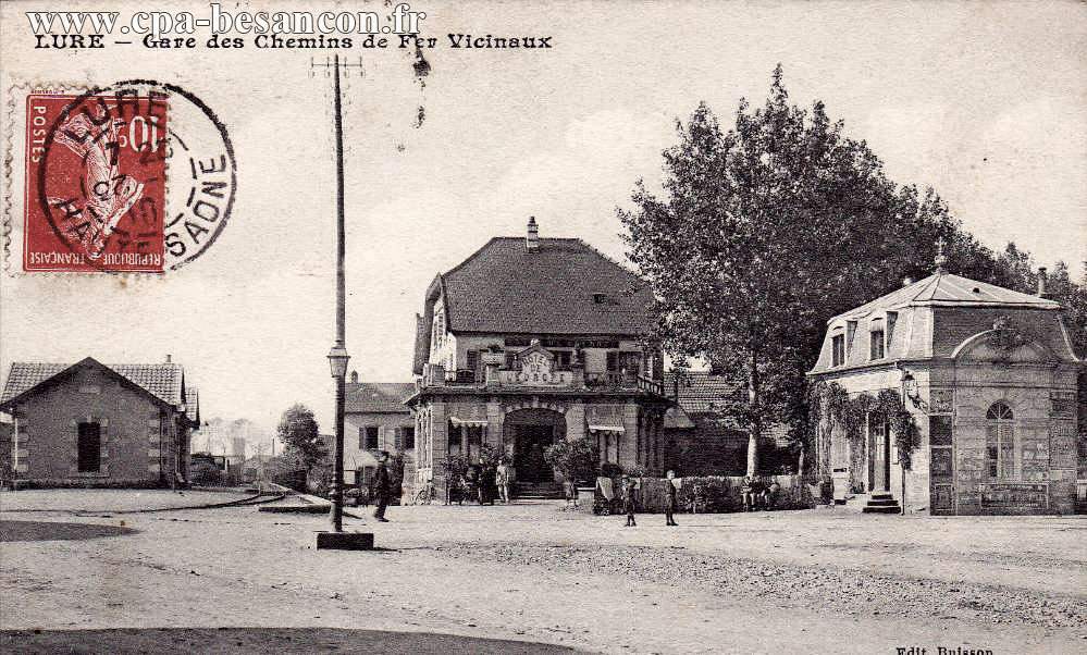 LURE - Gare des Chemins de Fer Vicinaux